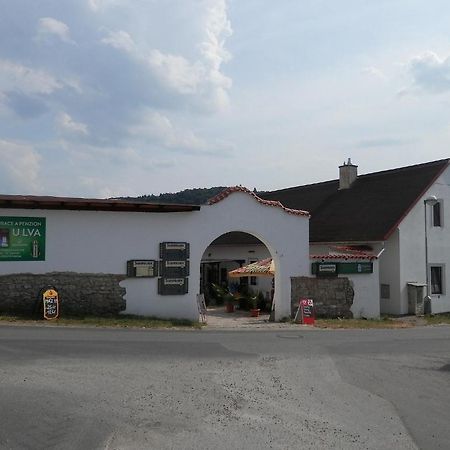 Restaurace A Penzion U Lva Karlštejn Exterior foto